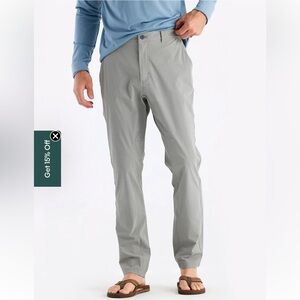 Men's Free Fly Latitude Pants Gray Size XL